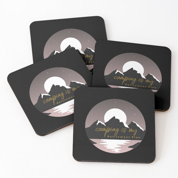 Item preview, camping is my retirement plan designed and sold by Socool101.
