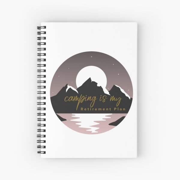 Item preview, camping is my retirement plan designed and sold by Socool101.