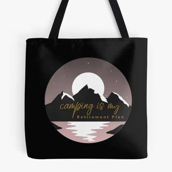 Item preview, camping is my retirement plan designed and sold by Socool101.