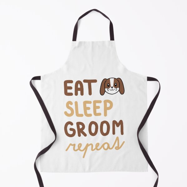 Item preview, Dog Grooming Eat Sleep Groom Repeat designed and sold by MirkasDesign.