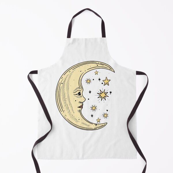 Item preview, Vintage Moon and Stars designed and sold by PurpleTurtle8.