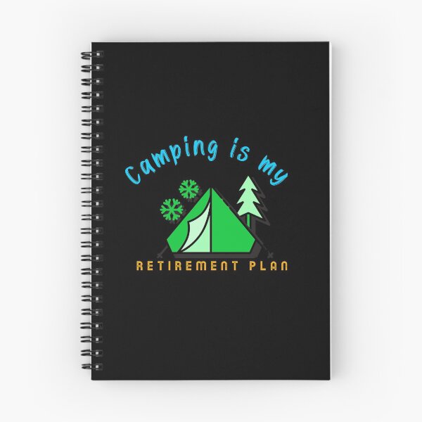 Item preview, camping is my retirement plan designed and sold by Socool101.