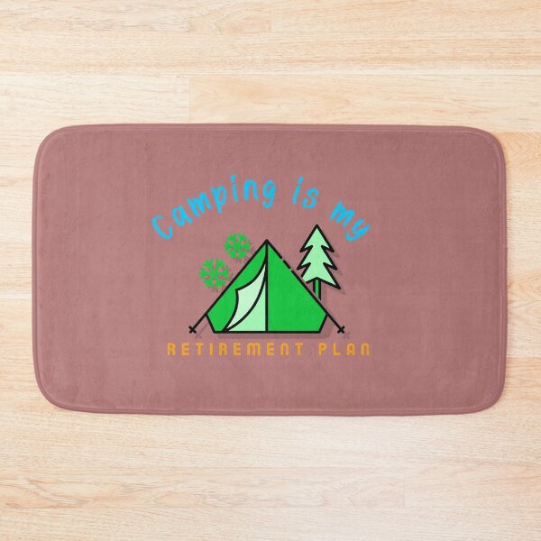 Item preview, camping is my retirement plan designed and sold by Socool101.