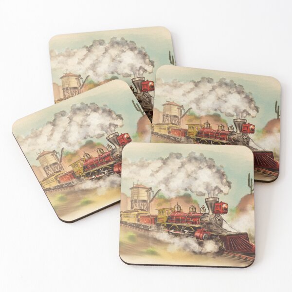 Item preview, Davy Crockett Locomotive Portrait designed and sold by Rasendyll.