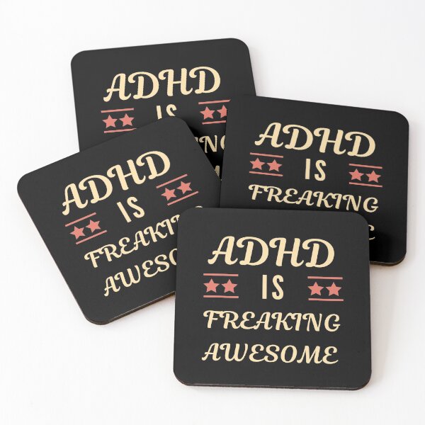 Aperçu de l'œuvre ADHD is freaking awesome créée et vendue par Ssilky.