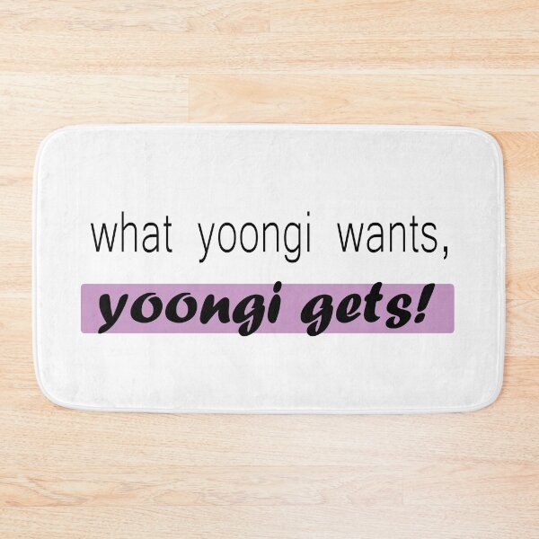 Item preview, what yoongi wants, yoongi gets  designed and sold by J-mina.