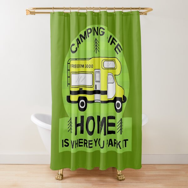 Truck curtain self build kit shower swish easy glide motorhome campervan 