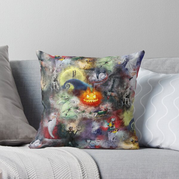 Item preview, Watercolor Nightmare Before Christmas designed and sold by Rainbows Galore.