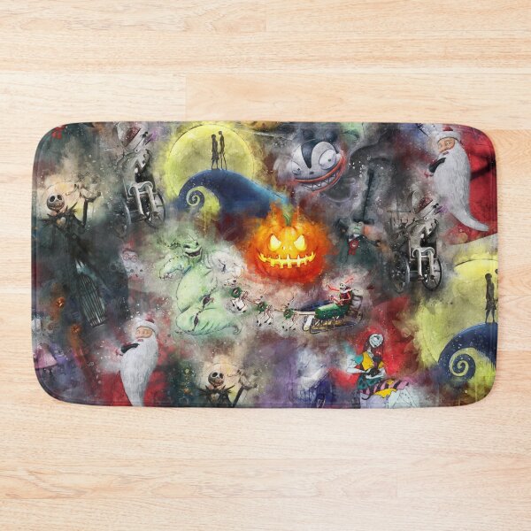 Item preview, Watercolor Nightmare Before Christmas designed and sold by Rainbows Galore.