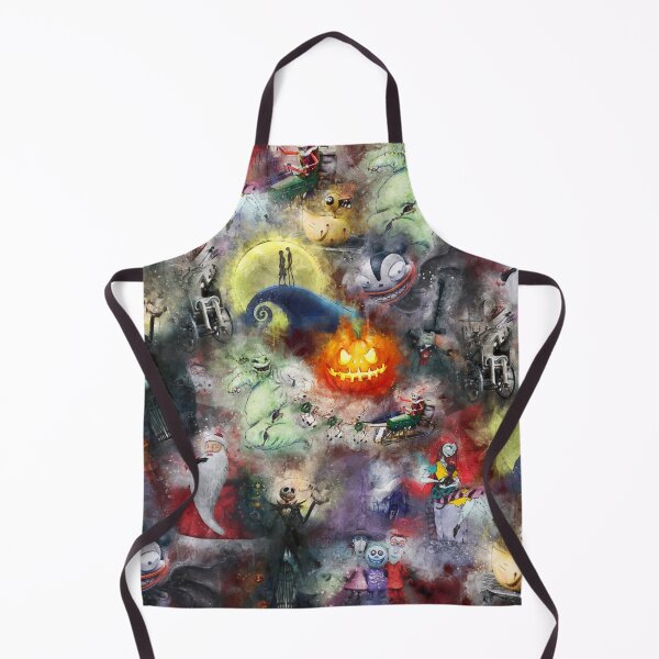 Item preview, Watercolor Nightmare Before Christmas designed and sold by Rainbows Galore.