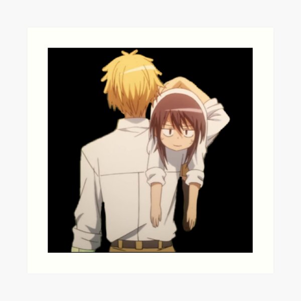 Funny usui and Misaki anime sticker - Kaicho wa maid sama Funny usui and Misaki anime sticker - Kaicho wa maid sama