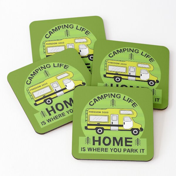 Item preview, Home Is Where You Park It | Camping Motorhomes | RV Camping | Camping Anywhere designed and sold by happygiftideas.