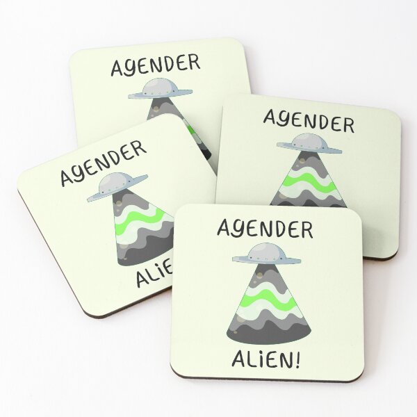 Item preview, Agender Alien Pride designed and sold by ForTheFrogWar.