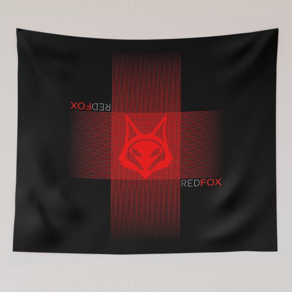 Item preview, RedFox Cross Stripes designed and sold by ClavoSquare.