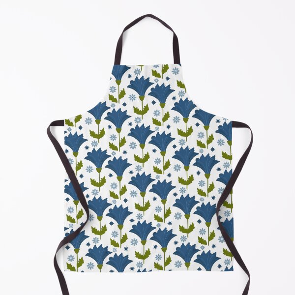 Item preview, Floral seamless pattern with blue bellflowers designed and sold by Victoria Riabov.