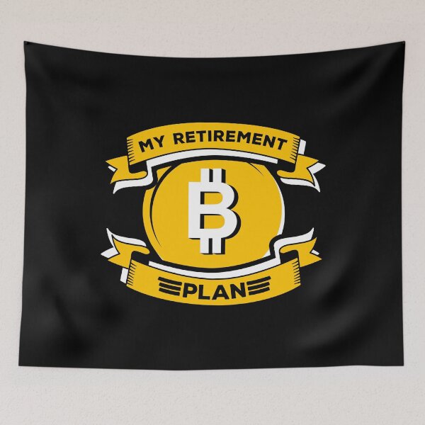 Item preview, My retirement Plan Bitcoin designed and sold by noahs-shop.