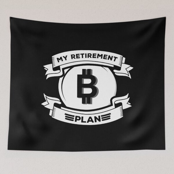 Item preview, My retirement Plan Bitcoin designed and sold by noahs-shop.