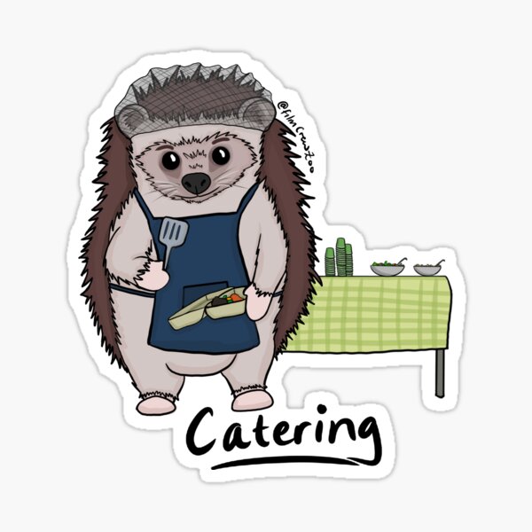 Artikel-Vorschau von Catering Igel, designt und verkauft von Aoifekmurray.