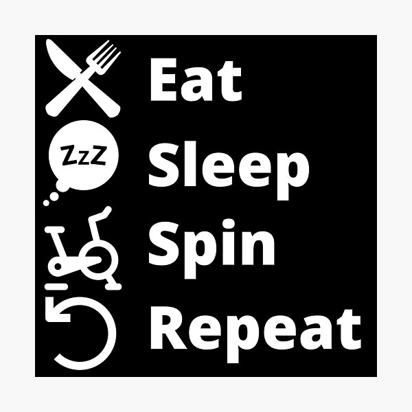 Spin Class Wall Art Redbubble