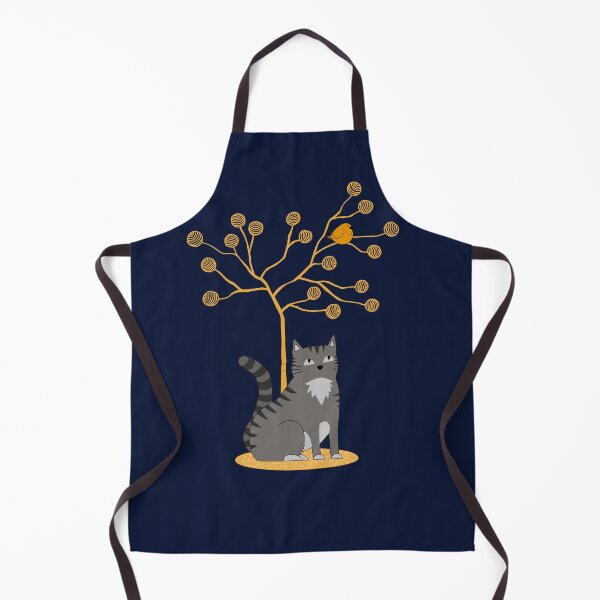 Item preview, Cat watching a bird in the tree designed and sold by TrueType.