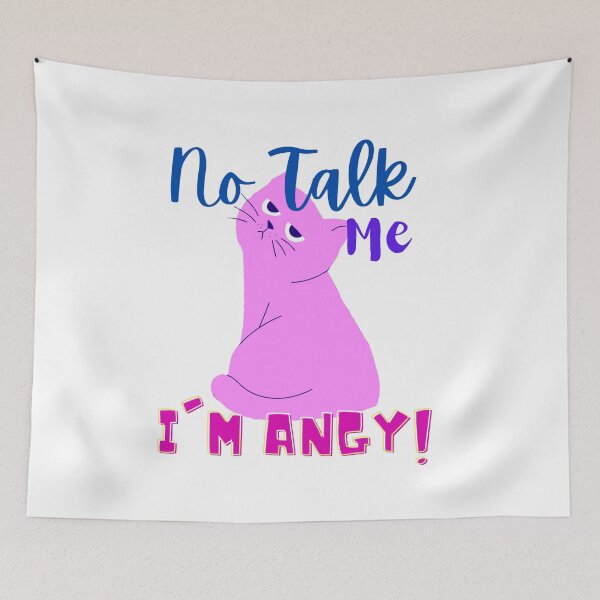 Item preview, No Talk Me I'm Angy designed and sold by 2dmonkey.