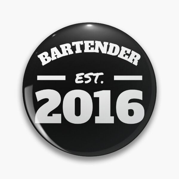 Item preview, Bartender Est. 2016 designed and sold by Click-Like.