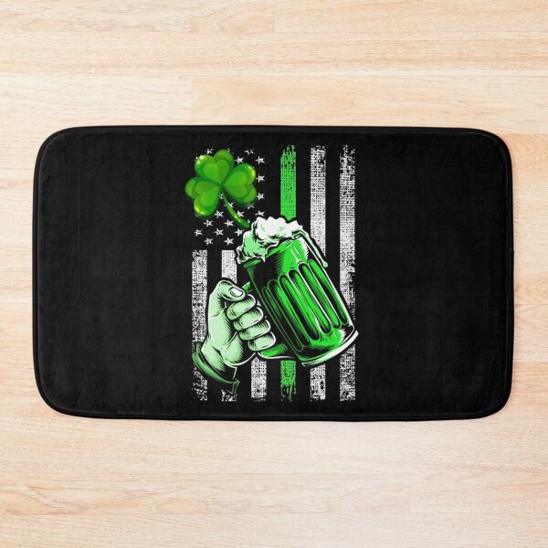Item preview, American Flag Saint Patrick's Day Beer Cup designed and sold by DIGITALENT.
