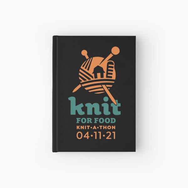 Knit For Food Merch! Hardcover Journal