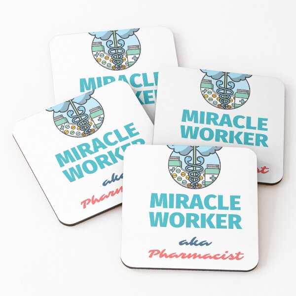 Item preview, Miracle Worker Pharmacist designed and sold by Nursebeyond.