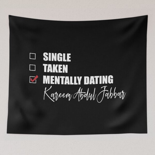 Item preview, Mentally Dating Kareem Abdul Jabbar designed and sold by Bend-The-Trendd.