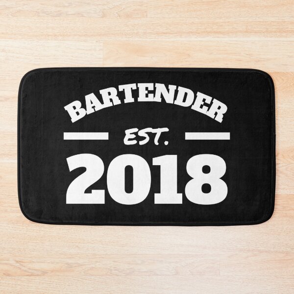 Item preview, Bartender Est. 2018 designed and sold by Click-Like.