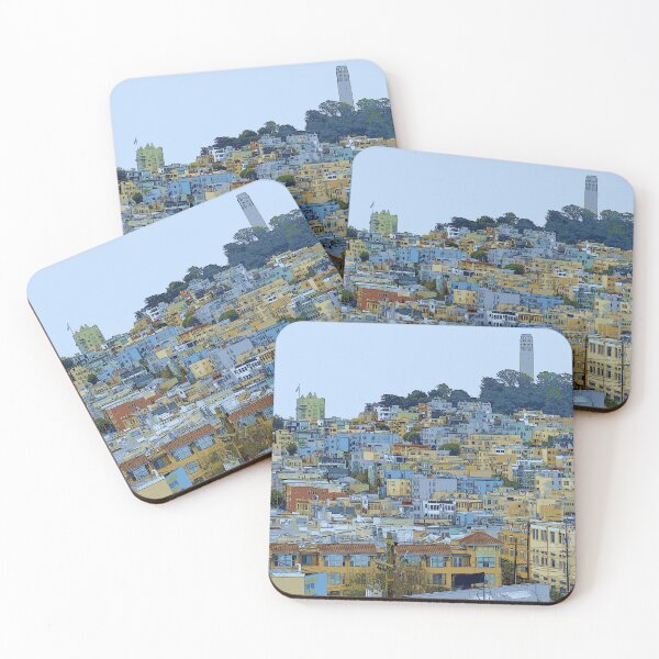 Item preview, San Francisco Cityscape designed and sold by softbluehum.