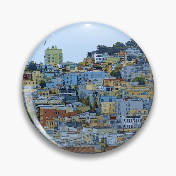 Item preview, San Francisco Cityscape designed and sold by softbluehum.