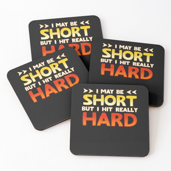 Item preview, Funny Boxing I May Be Short But I Hit Hard Boxing designed and sold by SusanHoover.