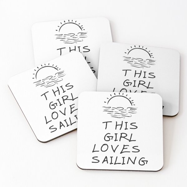 Item preview, This Girl Loves Sailing - For Sailing Women designed and sold by Passion-For-Sea.