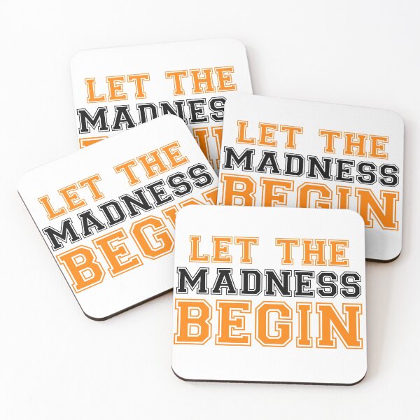 Item preview, Let The Madness Begin Basketball designed and sold by keyword1.