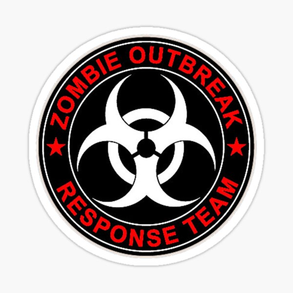 Zombie Outbreak Erste Response Fahrzeug Hunter Stoßstangen Sticker Aufkleber 