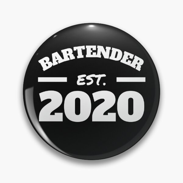 Item preview, Bartender Est. 2020 designed and sold by Click-Like.