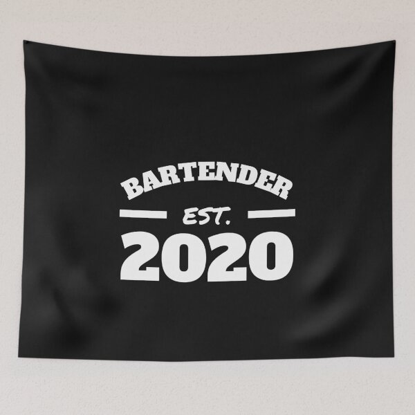 Item preview, Bartender Est. 2020 designed and sold by Click-Like.
