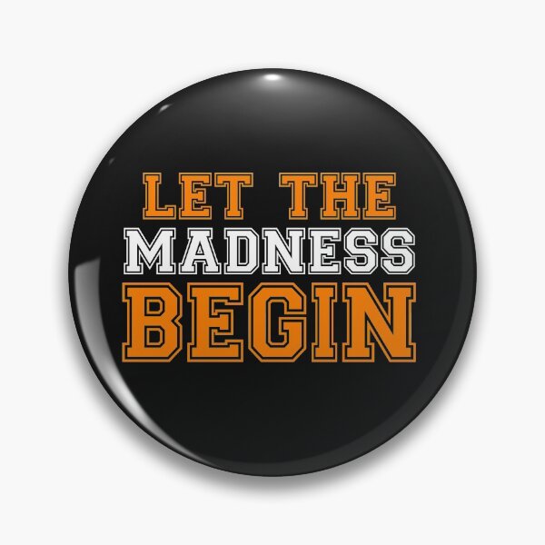 Item preview, Let The Madness Begin Basketball designed and sold by keyword1.