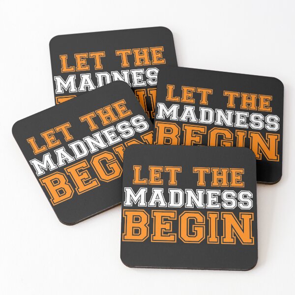 Item preview, Let The Madness Begin Basketball designed and sold by keyword1.
