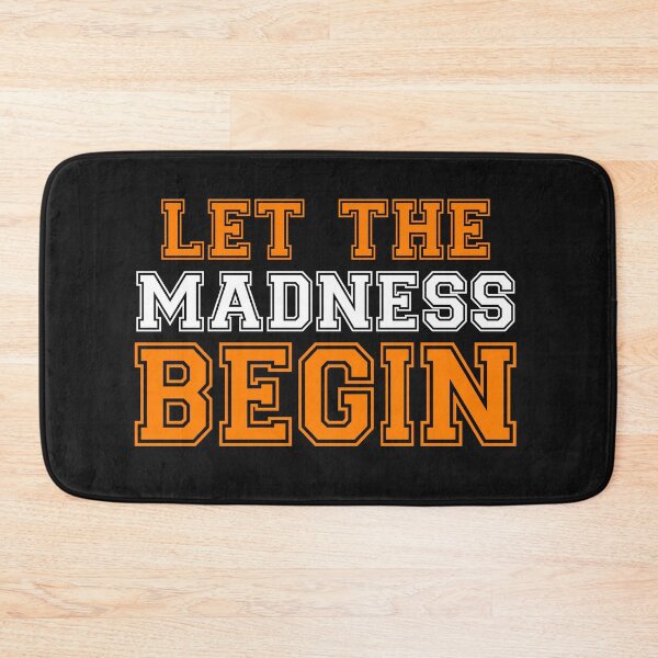 Item preview, Let The Madness Begin Basketball designed and sold by keyword1.