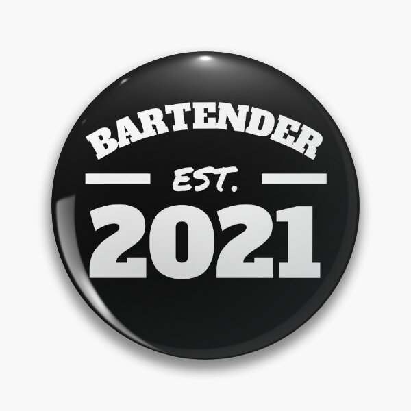 Item preview, Bartender Est. 2021 designed and sold by Click-Like.