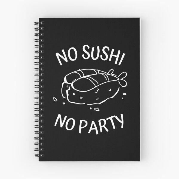Aperçu de l'œuvre NO SUSHI NO PARTY créée et vendue par FrenchFactory.
