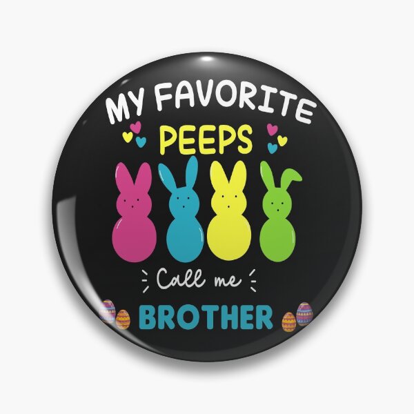Item preview,  My Favorite Peeps Call Me brother Easter Day Funny shirt Gift  designed and sold by AlexyArtDesign.