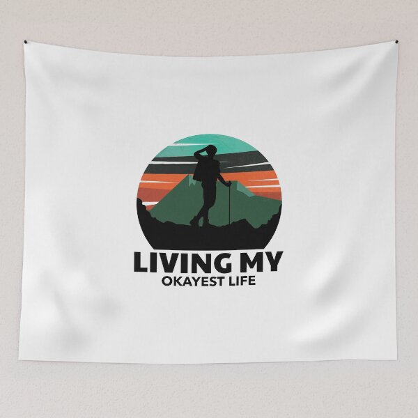 Item preview, living my okayest life designed and sold by Sinovius.