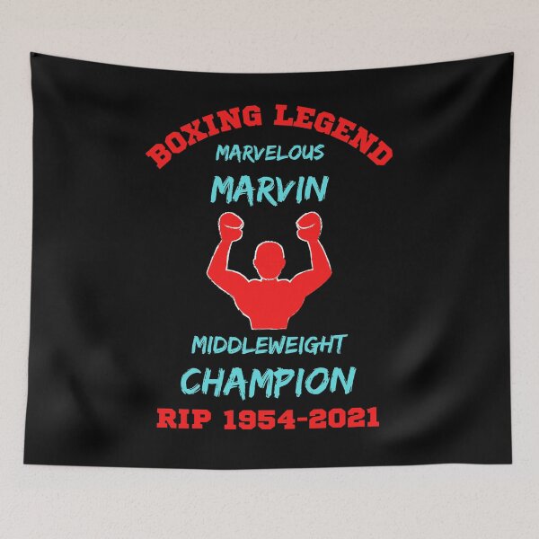 Item preview, RIP Marvelous Marvin Hagler designed and sold by WoodburyLake.