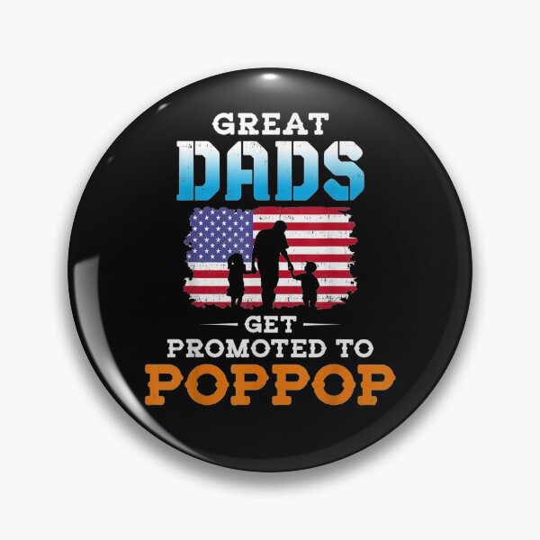 Item preview, Mens Great Dads Get Promoted To Poppop Grandpa For Men  designed and sold by servantdep.