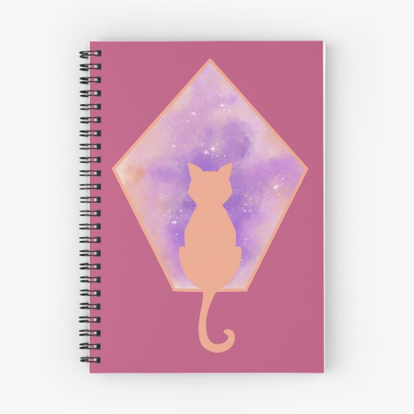 Item preview, Space kitty pastel skies designed and sold by HelisArt.