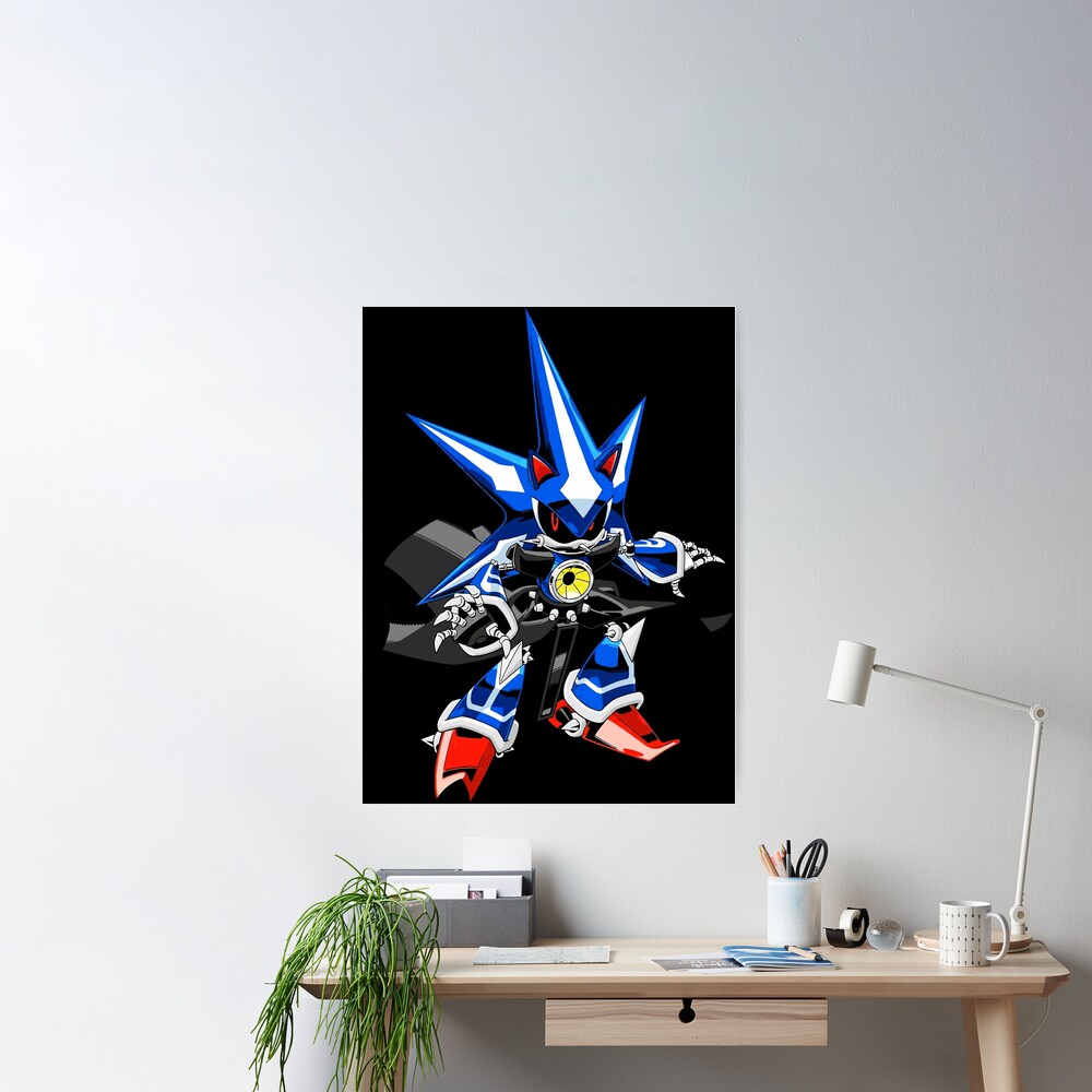 Neo Metal Sonic icon | Photographic Print
